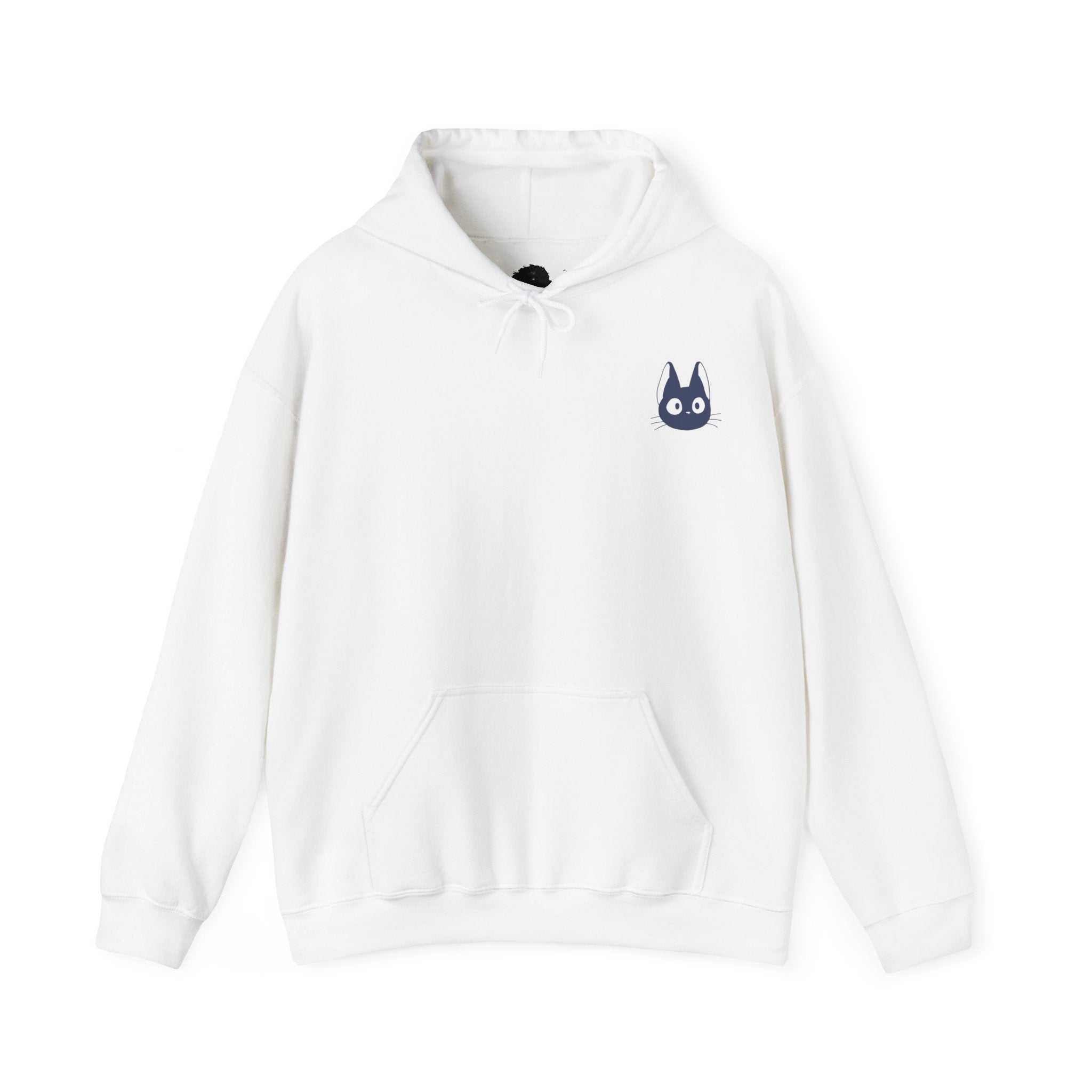 Cat Collage Hoodie - White