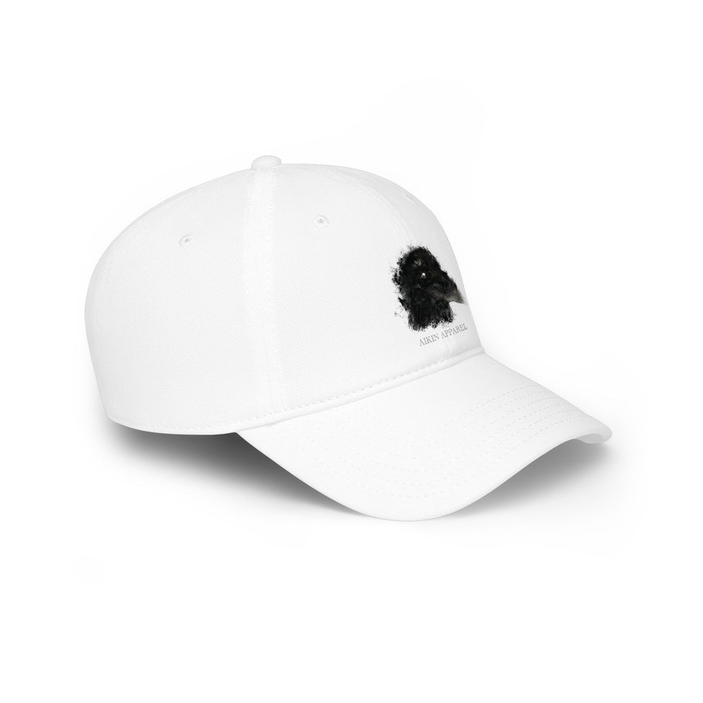 Aikin Baseball Cap - White
