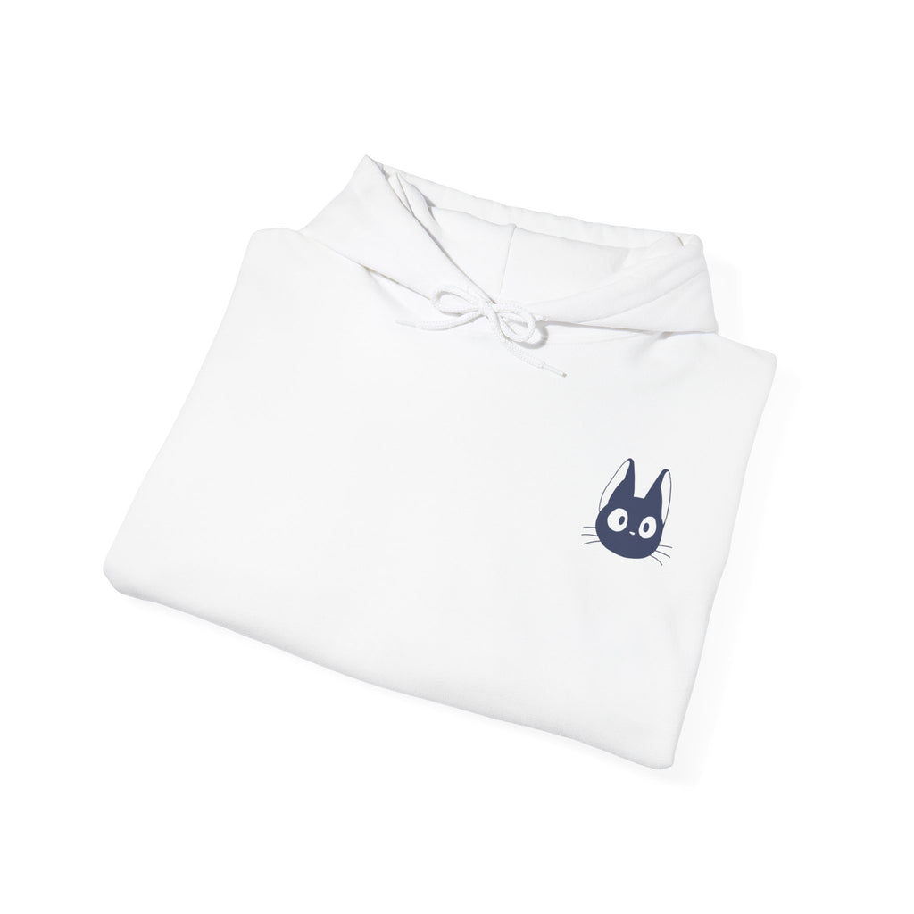 Cat Collage Hoodie - White