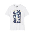 Cat Collage Graphic Tee - White