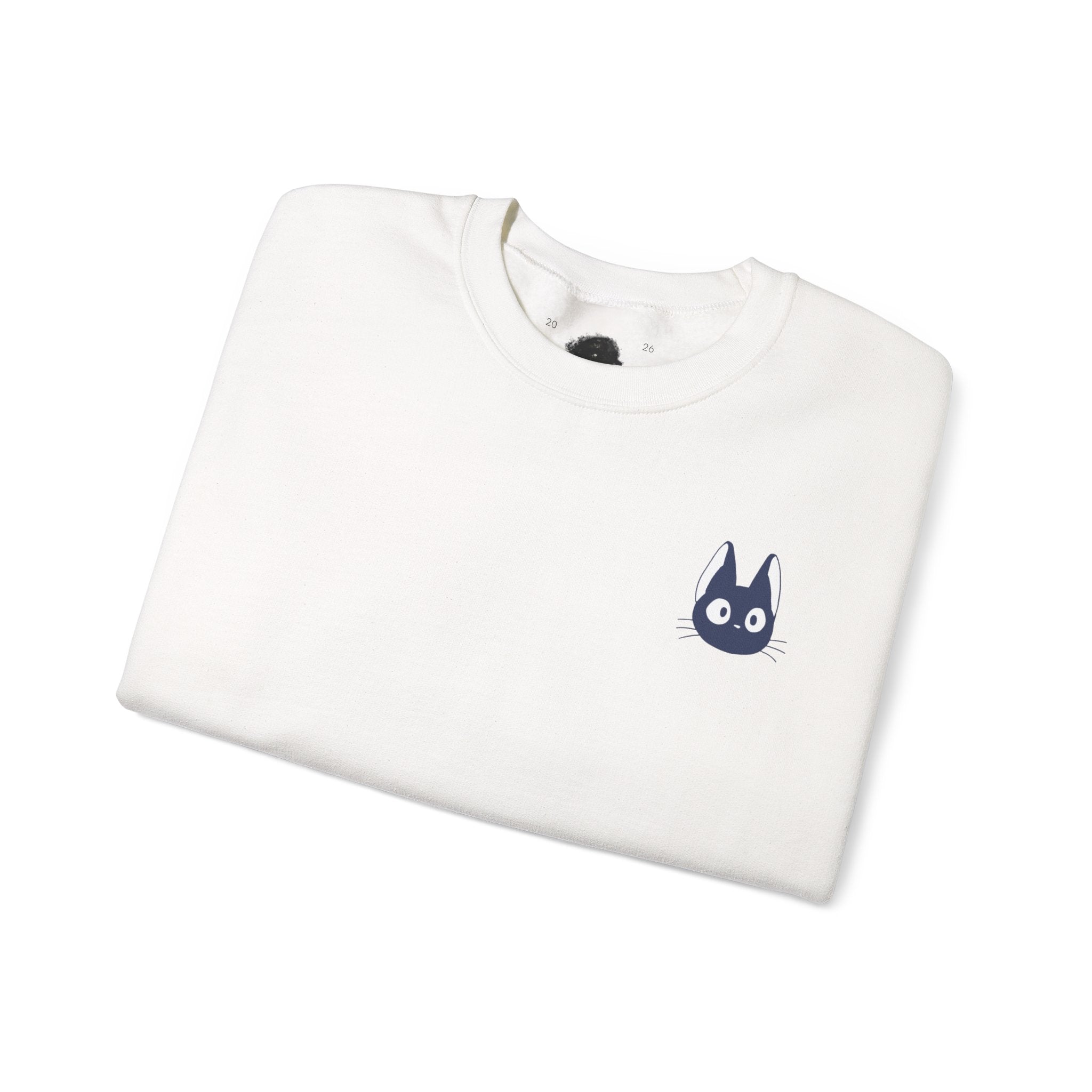 Cat Collage Crewneck - White